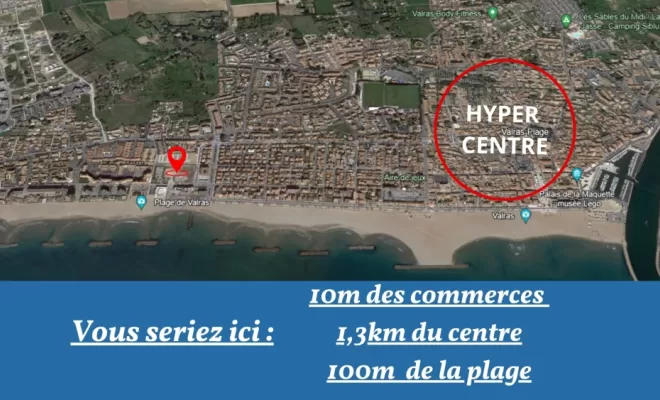 Localisation de l'appartement