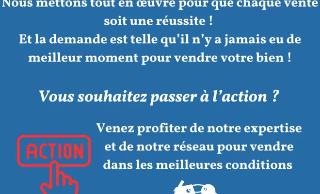 Vous souhaitez vendre? C'est le moment !