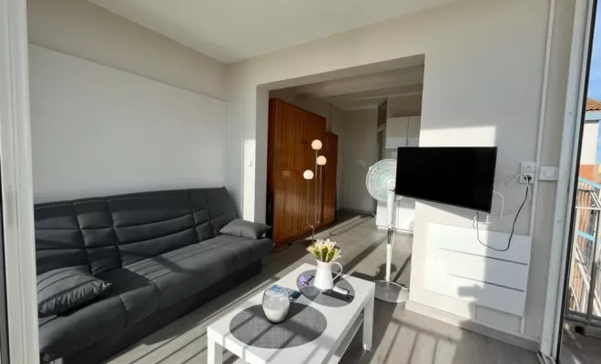 LOC SAISON - STUDIO EN BORD DE MER A VALRAS-PLAGE (ref GAUC), Valras, Cimm Immobilier